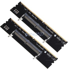 2PCS Laptop DDR5 RAM to Desktop Adapter Card Memory Tester SO-DIMM to PC DDR5 picture
