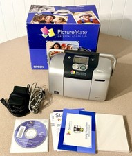 Epson PictureMate Personal Photo Lab Printer B271A Open Box w/ Cords Never Used picture