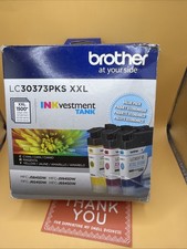 New Brother LC30373PKS Yellow, Cyan and Magenta Ink Cartridge EXP 06/2026 picture