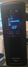 CyberPower 1500VA AVR Tower UPS 12-Outlets 122V LED USB Serial Coax RJ-45 picture