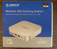 ORICO MiniLink 40Gbps USB Hub for Mac Mini M4/Pro 7-in-1 Aluminum Dock. Open Box picture