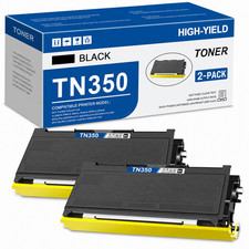 TN350 2PK 2BK Standard Yield With Chip Toner for DCP-7020 HL-2040 2070N MFC-7220 picture