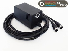 C64 PSU PRO 2-in-1: adjustable 5VDC output, FDD support.LED & SWITCH (US plug) picture