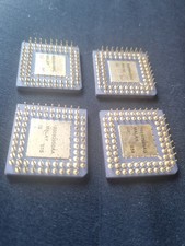 pack of 8 Intel A80387DX-25 Coprocessor i387DX 25MHz FPU Ceramic Gold Pins SX104 picture