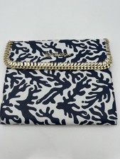 Lilly Pulitzer i-Pad Tablet case Navy And Gold Fits 7-9.5” Tablets NEW picture