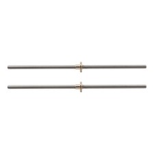 2pcs 300mm Stainless Steel Threaded Spindle with Brass Nut for T8 Compatibility picture