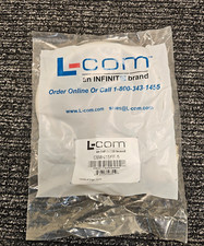 (QTY 2) L-Com 5FT Deluxe Molded D-Sub Cable DB15 Female/Female CSMN15FF-5 picture