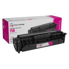LD Reman Toner Cartridge Replacement for Canon 118 2660B001AA (Magenta) picture