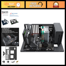 DIY Gaming Computer Case - Open Chassis Rack for ATX/M-ATX/ITX, Mid Tower, Heat picture