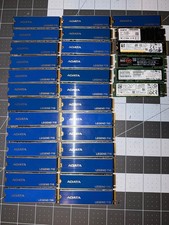 Lot of 31 SSDs 512GB 1TB 500GB 256GB NVMe SATA ADATA Samsung SK hynix Wiped picture