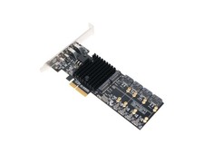 IO Crest SY-PEX50133 SouthBridge Max PCIe 4.0 x4 Multi-Function Expansion Card - picture