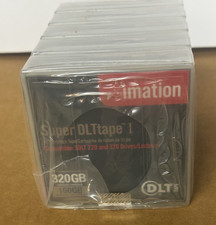 Imation Super DLT tape I 320GB Factory Sealed - Lot of 6 picture
