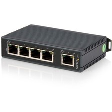StarTech 5-Port Industrial Ethernet Switch - DIN Rail Mountable picture