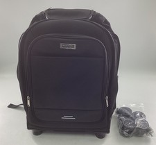 PONHOG Laptop Wheeled Backpack Black W/Handle Pull & Charging Port picture