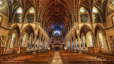 Landscape r indoors church architecture holy name Custom Gaming Mat Desk picture