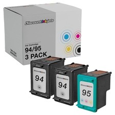 3pk Ink Cartridge for HP 94 95 94 Officejet H470 6210 7310 7210 7410 100 6200 picture