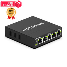 NETGEAR 5-Port Gigabit Ethernet Easy Smart Managed Network 5-Port, black picture