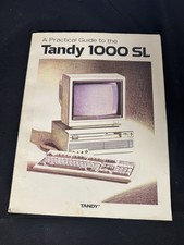 A Practical Guide to the Tandy 1000 SL Vintage Computer Manual picture