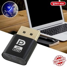1PC 4K DP DisplayPort Dummy Plug – Virtual Display Adapter for PC Graphics Card picture
