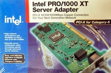 New Intel PRO/1000 XT Server Adapter PCI-X 10/100/1000Mbps, PWLA8490XT picture