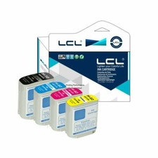 Set of 4  Lcl (10-C4844, 82C4911-13A) Comp. HP Designjet 100 110 500 8(00,15,20) picture