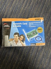 Network Everywhere Wired Network Card & Cable NC100U-WM Brand New picture