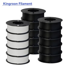 Kingroon 10KG PLA PETG Matte 1.75mm 3D Printer Filament High Speed Lot 1KG Spool picture
