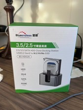  Dual Bay Hard Drive Docking Station with Offline Clone  picture