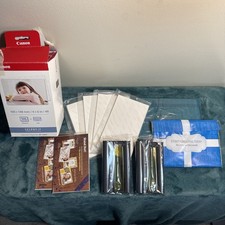 Canon Selphy CP1500 CP1300 CP1200 4x6 108 sheets Color Ink Paper Set KP-108IN picture