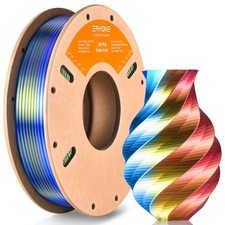 Silk Tri Color PLA Filament 3D Printer 1.75mm +/- 0.03mm, Multicolor Filament Tr picture