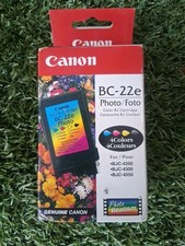Cannon Bc 22 e Ink Cartridge New Old Stock picture