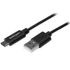 StarTech.com 0.5m USB C to A Cable - M/M - 2.0 - USB-C 0.5m, Black  picture