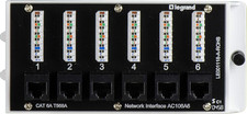 Legrand - Onq Home Theater Patch Panel, 6 Port Interface Module, Cat 6A Network picture