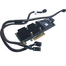 DELL 044GNF PERC H730 12Gb PCIe x8 SAS RAID Controller No Bracket +2x SAS Cable picture