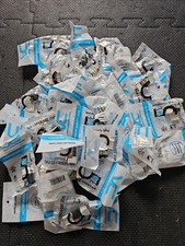 Lot Of 42 Vertical Cable 351-V2621/WH Cat 5E V-Max U-Style Keystone Jack - White picture