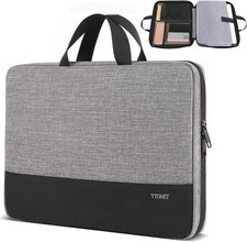 17.3 Inch Laptop Sleeve Case, Slim Water Resistant Carrying Bag with Handle picture