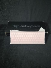 KL-R61 61-Key RGB Wired Gaming Keyboard Pink Marble Keycaps USB-C picture