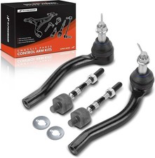 Set of 4, Front Inner & Outer Tie Rod End Kit, Compatible with Infiniti Q50 picture