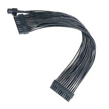 ATX 24 Pin Power Supply Extension Cable 24-Pin Motherboard PWM Extender Cable Sl picture