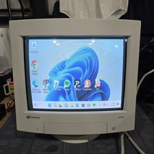 GATEWAY 15” CRT Computer Monitor Model EV500A TESTED/WORKING picture