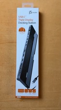 j5create JCD543 USB-C Triple Display Docking Station 13-in-1 VGA HDMI Ethernet picture