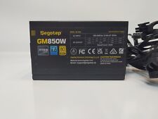 Segotep GM850 Power Supply 850W, PCIe 5.0 & ATX 3.0 Full Modular 80 Plus Gold picture