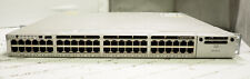 Cisco WS-C3850-48U-S V05 w/ 1 x 1100W PSU 48 Port UPOE Gigabit Switch picture