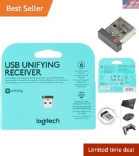 Enhanced Unifying USB Receiver for Multi-Device Mouse Use - USB Plug-and-Play picture