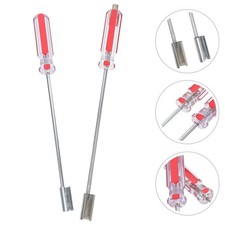 Compact Bnc Cable Extraction Tool 2Pcs Red Cold Rolled Steel Durable Screwdriver picture