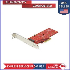 StarTech M.2 PCIe SSD Adapter, x4 PCIe 3.0 NVMe/AHCI, M-Key/NGFF (PEX4M2E1) picture