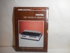 SAMS Computerfacts CP10 NEC PC-8023A-N Printer Technical Service Manual picture