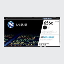 New Open Box HP 656X High Yield Black Original LaserJet Toner Cartridge, CF460X picture