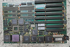 Rare Vintage Vintage Motherboard A80386DX-25 w/Weitek 3167 Socket SIPP Mem - PR picture