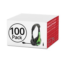 Avid Education AE-36 Headset Noise Cancelling Microphone 100-Pack (Green) picture